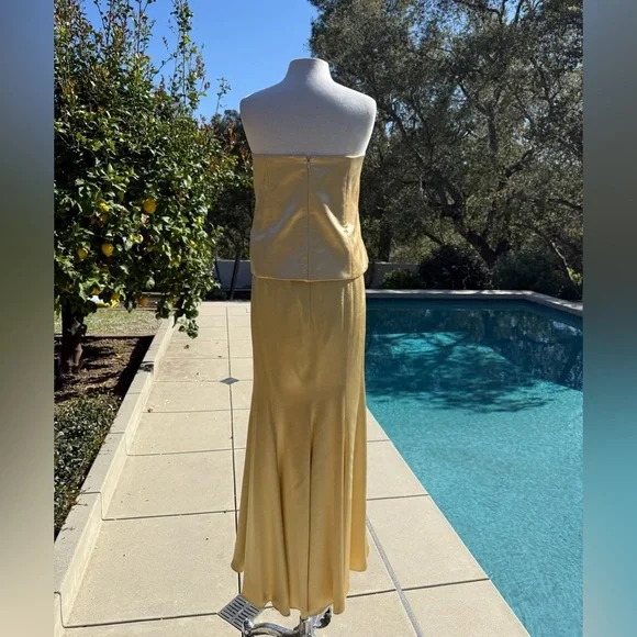 Lucy De Castenou custom 3-pc skirt, cami and hand-embellished jacket - size XL - Picture 9 of 12